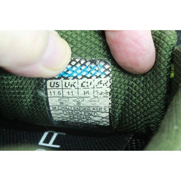 Hoka One One Challenger ATR 5 Size 11.5 Trail Running Shoes Ebony Black - Picture 8 of 9